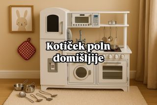 Ni vse le o igračah. Gre za prostor, kjer se otroci počutijo varno, svobodno in igrivo. Kjer lahko rišejo, shranjujejo...