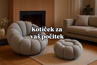 Morda imate tudi vi doma tisti en kotiček, kjer vedno sedite s knjigo, skodelico kave – ali pa preprosto sami s seboj. In...